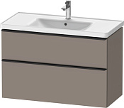 Duravit D-Neo Тумба под раковину с 2-мя ящ. 98,4x45,2x62,5h см, цвет: базальт мат. DE435604343