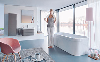 Duravit Happy D.2 Шкаф подвесной 50х36х132h см, цвет: белый H29251R2222