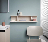 Duravit Ketho.2 Полка подвесная прямоугольная 80х15 см, цвет: лен K21208075750000