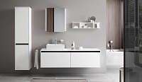 Duravit Ketho.2 Полка подвесная прямоугольная 80х15 см, цвет: лен K21208075750000
