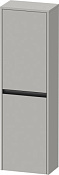 Duravit Ketho.2 Шкаф подвесной 40х24х132h см, цвет: бетонно-серый матовый K21319L07070000