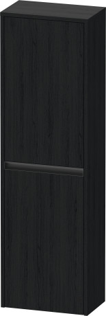 Duravit Ketho.2 Шкаф подвесной 40х24х132h см, цвет: дуб черный K21319L16160000