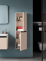 Duravit Ketho.2 Шкаф подвесной 40х24х132h см, цвет: дуб натуральный K21319R30300000