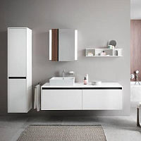 Duravit Ketho.2 Шкаф подвесной 40х36х176h см, цвет: белый глянцевый K21329L22220000