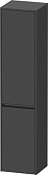 Duravit Ketho.2 Шкаф подвесной 40х36х176h см, цвет: графит матовый K21329L49490000