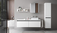 Duravit Ketho.2 Шкаф подвесной 40х36х176h см, цвет: дуб черный K21329R16160000