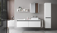 Duravit Ketho.2 Шкаф подвесной 40х36х176h см, цвет: белый суперматовый K21329R84840000
