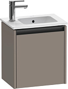 Duravit Ketho.2 Тумба под раковину подвесная 41x29,2x44h см, цвет: базальт матовый K25060R43430000