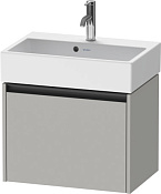 Duravit Ketho.2 Тумба под раковину 58,4x39x44h см, цвет: бетонно-серый мат. K25073007070000