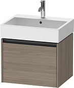 Duravit Ketho.2 Тумба под раковину с 1-им ящ. 58,4x46x44h см, цвет: дуб терра K25075035350000