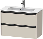 Duravit Ketho.2 Тумба под раковину 81x39x54,9h см, цвет: серо-коричневый супермат. K25256083830000