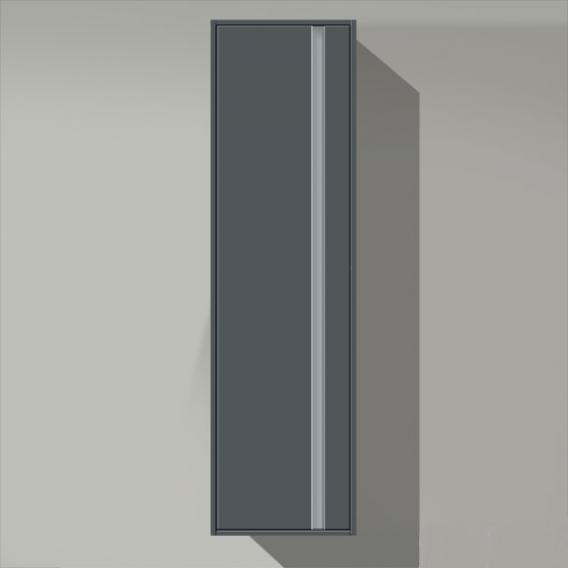 Duravit Ketho Шкаф подвесной 50х36х180h см, цвет: графит матовый KT1265L4949