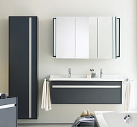 Duravit Ketho Шкаф подвесной 50х36х180h см, цвет: серо-коричневый KT1265L9191