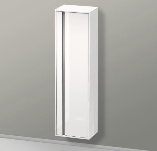 Duravit Ketho Шкаф подвесной 50х36х180h см, цвет: белый глянцевый KT1265R2222