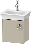 Duravit White Tulip Тумба под раковину 38,4x29,8x41h см, цвет: скандин. белый глянц. WT4250LH4H4