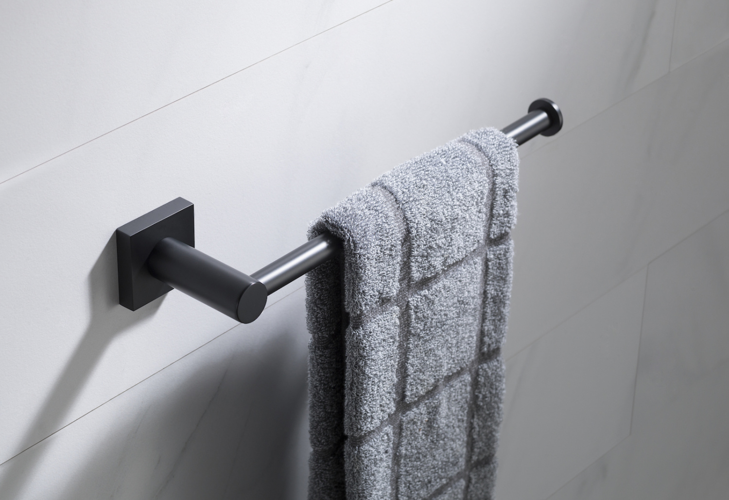 Timo Selene Полотенцедержатель подвесной, цвет: черный матовый 12054/03