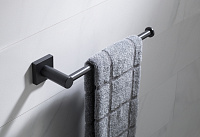 Timo Selene Полотенцедержатель подвесной, цвет: черный матовый 12054/03