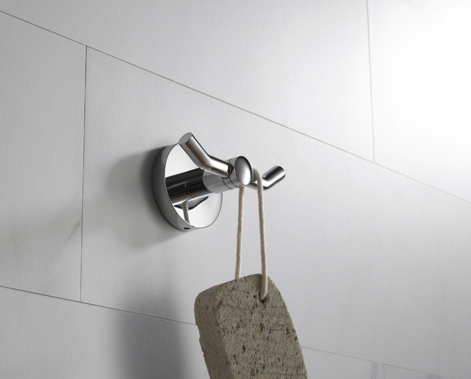 Timo Saona Крючок двойной подвесной, цвет: хром 13012/00