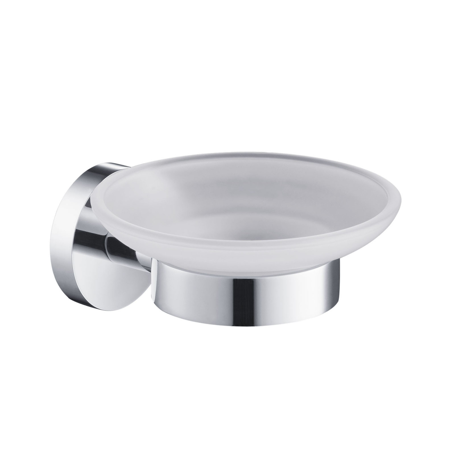 Timo Saona Мыльница со стеклянной чашей, подвесная, цвет: хром 13021/00