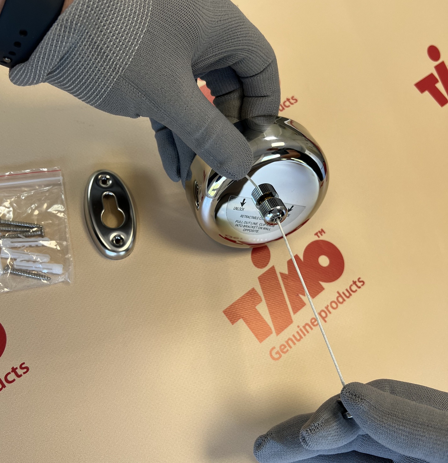 Timo Saona Сушилка для белья подвесная, цвет: хром 13075/00