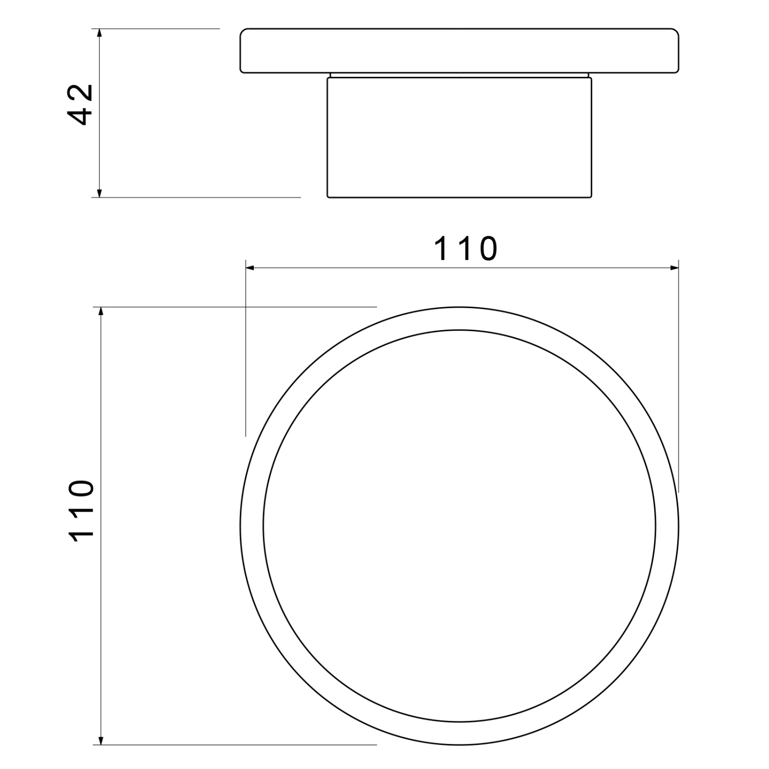 Timo Saona Мыльница со стеклянной чашей, настольная, цвет: золото матовое 13221/17