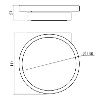 Timo Petruma Мыльница со стеклянной чашей, подвесная, цвет: черный матовый 15221/03