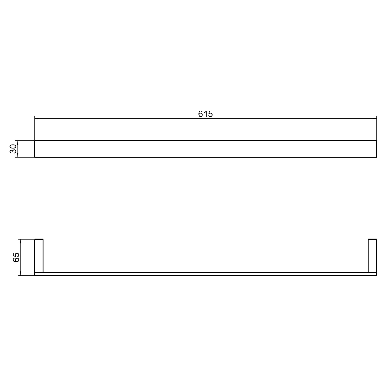 Timo Petruma Полотенцедержатель подвесной, цвет: хром 15253/00