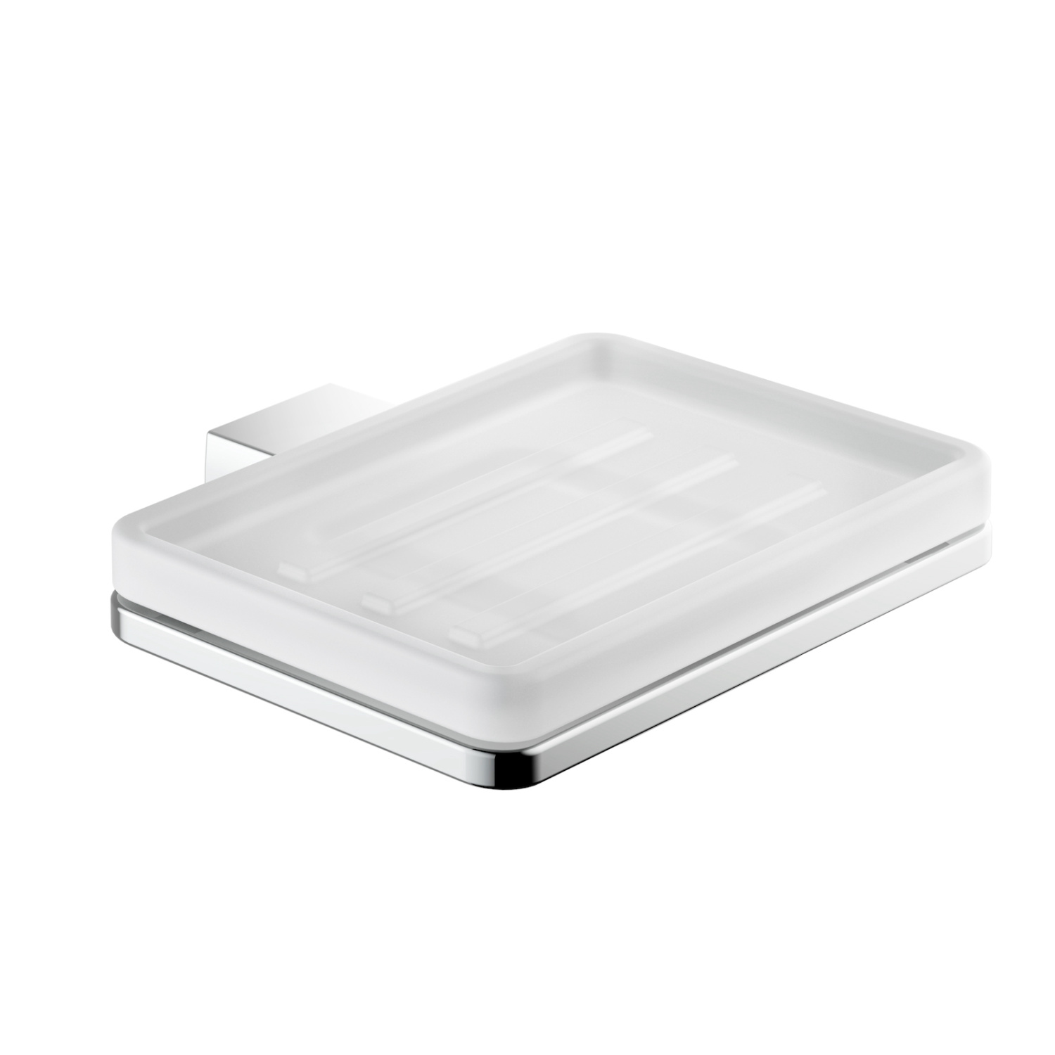 Timo Torne Мыльница со стеклянной чашей, подвесная, цвет: хром 43022/00