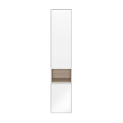 Kerama Marazzi Plaza Modern Шкаф-пенал подвесной 35x32x170h см, цвет: белый PLB.M.170WHT