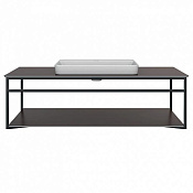 Kerama Marazzi Plaza Тумба под раковину подвесная 114,6x46,6x33h см, цвет: черный PL.N.120.02.BLK.M