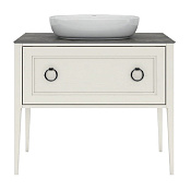 Kerama Marazzi Plaza Classic Тумба под раковину 100x48x81h см, цвет: белый PL.C.100.1+1\WHT