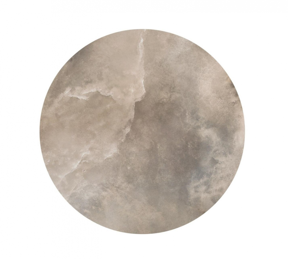 Kerama Marazzi Cono Полка круглая для консоли 43,1x43,!x1,1h см, цвет: бежевый CO4.VT279.431