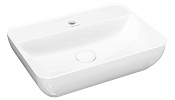 Kerama Marazzi Plaza Раковина подвесная 55x40x13,5h см, цвет: белый PLR.wb.55.02