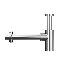 Kerama Marazzi Kerama Marazzi Сифон для раковины цельнометаллический, цвет: хром A400