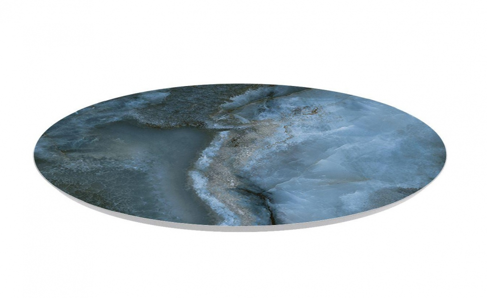 Kerama Marazzi Cono Полка круглая для консоли 43x43x1,1h см, цвет: синий CO4.VT277.431