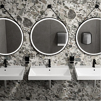 Kerama Marazzi Cubo Раковина подвесная/мебельная 70x48x18h см, цвет: белый CU.wb.70