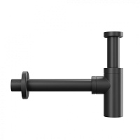 Kerama Marazzi Kerama Marazzi Сифон для раковины цельнометаллический, цвет: черный A400BLACK