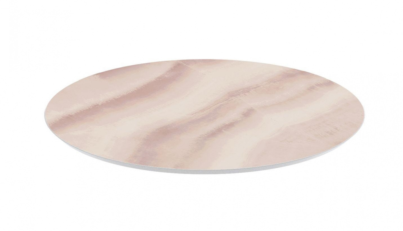 Kerama Marazzi Cono Полка круглая для консоли 43x43x1,1h см, цвет: розовый CO4.SG567602R.431