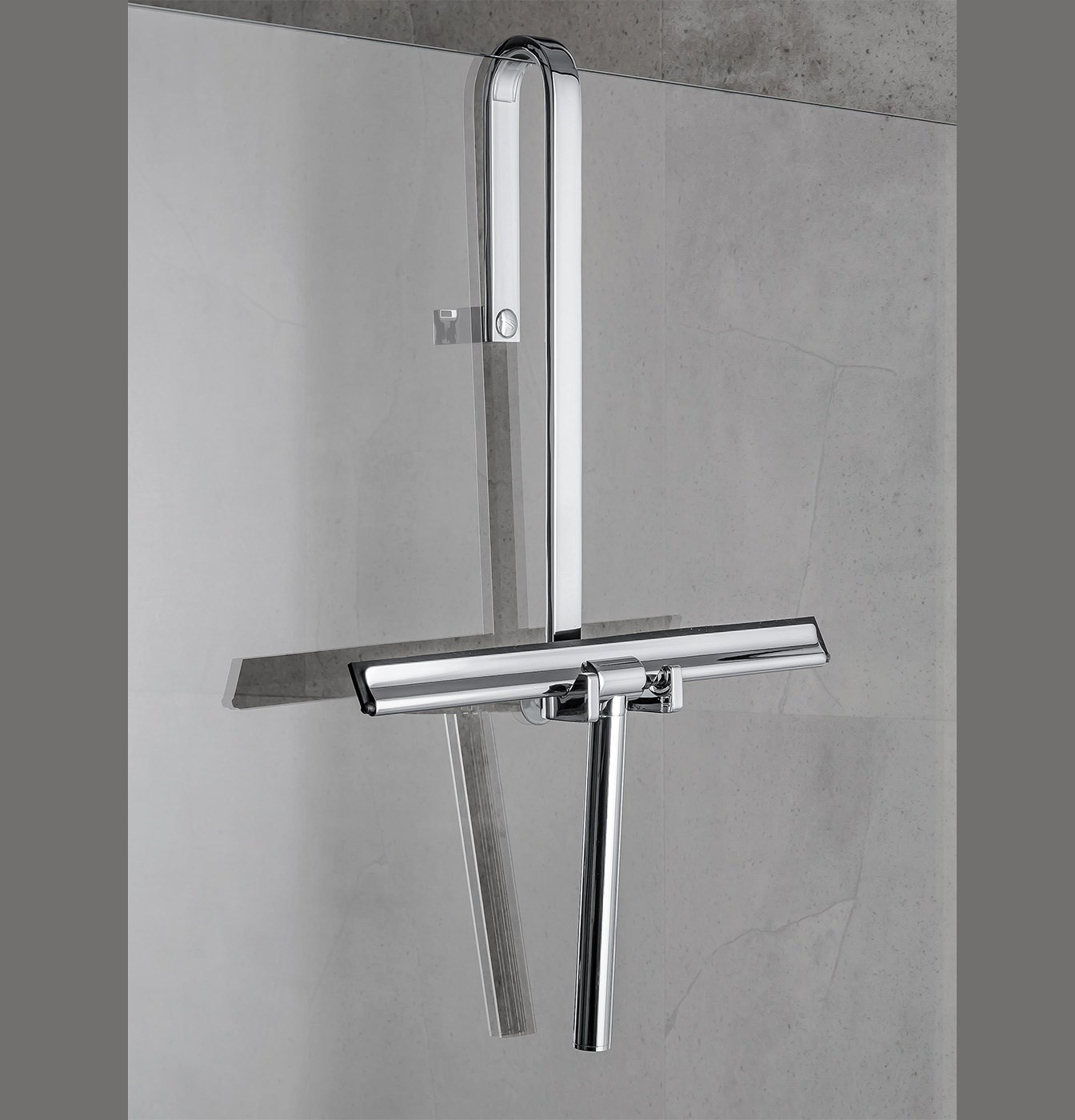 Colombo Design Complementi Скребок для сгона воды, цвет: chrome B9636.CR