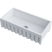 Omoikiri Mikura 91-WH Кухонная мойка Natceramic 91x46 см, цвет: белый 4997086