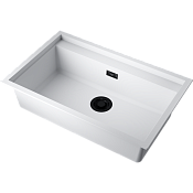 Omoikiri Sintesi 79-WH Кухонная мойка Artceramic 79x50 см, цвет: белый 4997136