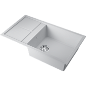 Omoikiri Sumi 86A-WH Кухонная мойка Artceramic 86x50 см, цвет: белый 4997104