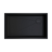 Omoikiri Taki 74-U/IF Side-GB Кухонная мойка нерж. сталь 74x44 см, цвет: графит 4993172