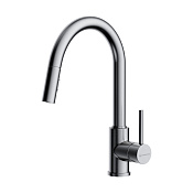 Omoikiri Shinagawa-SB-BN Смеситель для кухни с гибким изливом, цвет: нержавеющая сталь 4994459