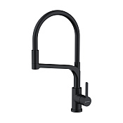 Omoikiri Sinto 2 Plus-GB-BL Смеситель для кухни с гибким изл. и подкл. фильтра, графит/черный 4994377