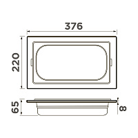Omoikiri DC-03-1-GB Контейнер нержавеющая сталь цвет: графит 4999082
