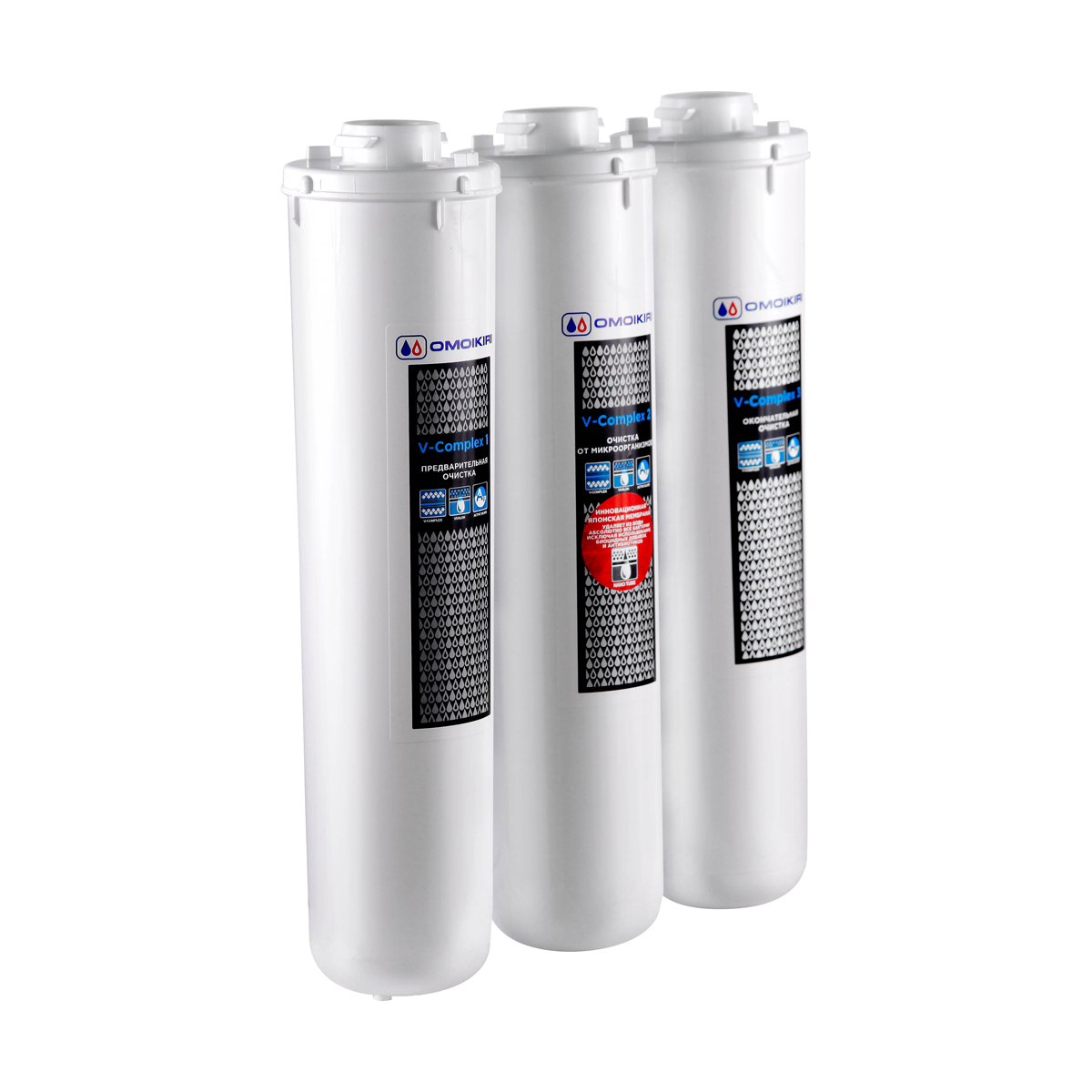 Omoikiri Mod 1.0 Комплект катриджей для фильтра 4998003