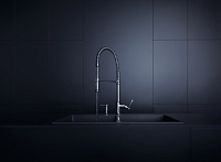 Hansgrohe Montreux Смеситель для кухни с выдвижным изливом, цвет: хром 16582800
