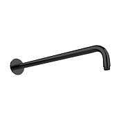 Almar Round Кронштейн для верхнего душа настенный 42 см, цвет: matt black E021115.MB