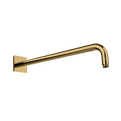 Almar Square Кронштейн для верхнего душа наст. 42 см, цвет: brushed high brass E021116.HB